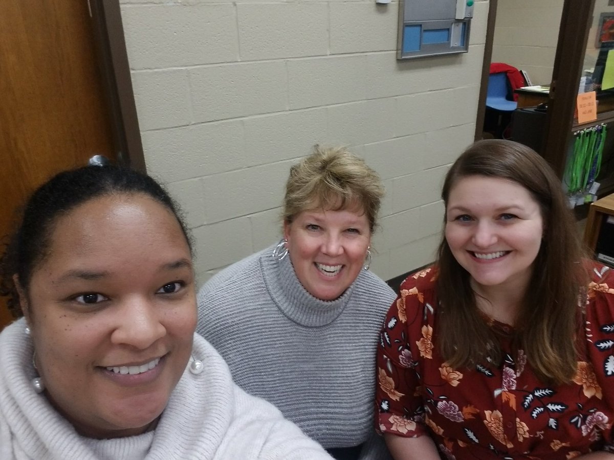 The team's all (well some of the team ) here. Sarah Buffie