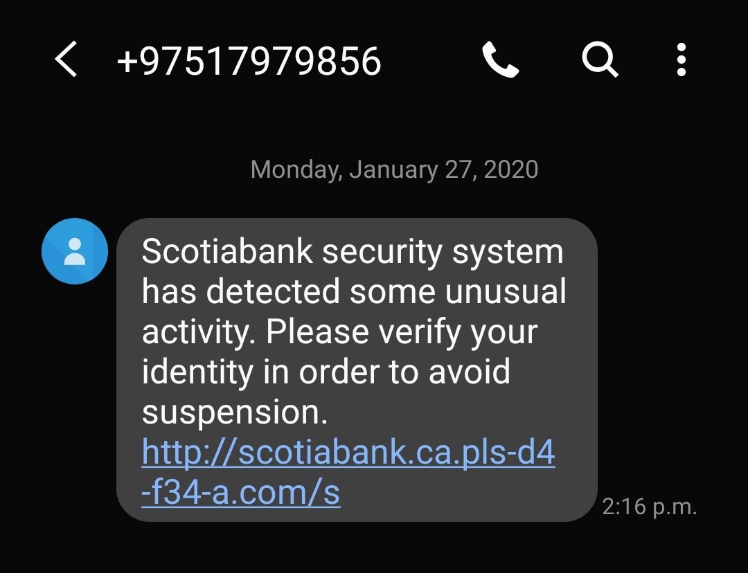 New #SCAM alert! 
These a*0 are getting on my last nerve. First thousands of emails, hundreds of random calls, stupid voicemails taking up my space, and now texting me directly with a link!! DO NOT CLICK THE LINK