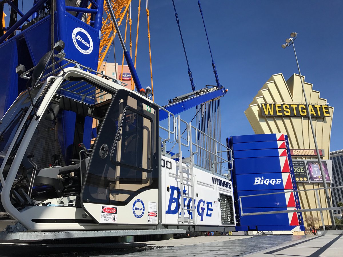 BiggeCrane's tweet photo. Bigge owns the most #Liebherr LR 1300s in the world, and we are proud to offer this state-of-the-art #crane to our customers as part of our #PerfectFleet. This year at #ConExpo2020 you can view our new #LR1300 at booth# F-5258. https://t.co/ox02n27CrB https://t.co/JOPgivROTK