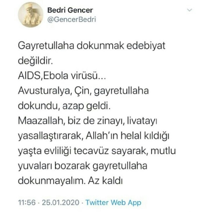 GencerBedri's tweet photo. KAMUOYUNA
Millet olarak kalbimizin Elazığ hüznü, duası ve gayreti ile dolu olduğu bu günlerde bu konu hakkında açıklama yapmak zorunda kaldığım için hakkınızı helal ediniz. Aziz milletimizin başı sağ olsun, fedakâr kahramanlarımıza selam olsun. İlim adamının vazifesi, doğrular https://t.co/1MP8ZCx0Su