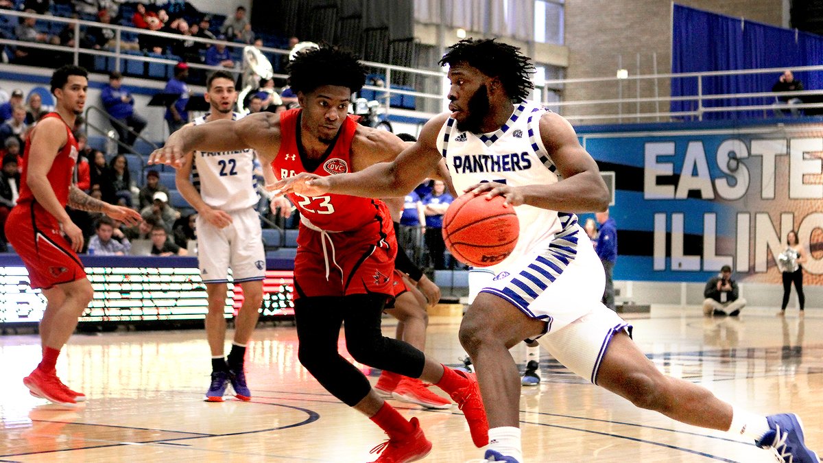 Ohio Valley Conference (@ovcsports) on Twitter photo OVC Men's Basketball 🏀 Co-Newcomer of the Week: <a href="/eiubasketball/">EIU Men’s Basketball</a> F George Dixon (<a href="/therealgeorge35/">george dixon</a>)
• Averaged 15.5 ppg, 10.0 rpg, 2.0 apg, 2.0 spg & 1.5 bpg while hitting 78.6% from the field in 2 wins; had 7th double-double of the season (11 pts, 11 rebs) vs SEMO
#EIUBleedBlue OVC Men's Basketball 🏀 Co-Newcomer of the Week: <a href="/eiubasketball/">EIU Men’s Basketball</a> F George Dixon (<a href="/therealgeorge35/">george dixon</a>)
• Averaged 15.5 ppg, 10.0 rpg, 2.0 apg, 2.0 spg & 1.5 bpg while hitting 78.6% from the field in 2 wins; had 7th double-double of the season (11 pts, 11 rebs) vs SEMO
#EIUBleedBlue