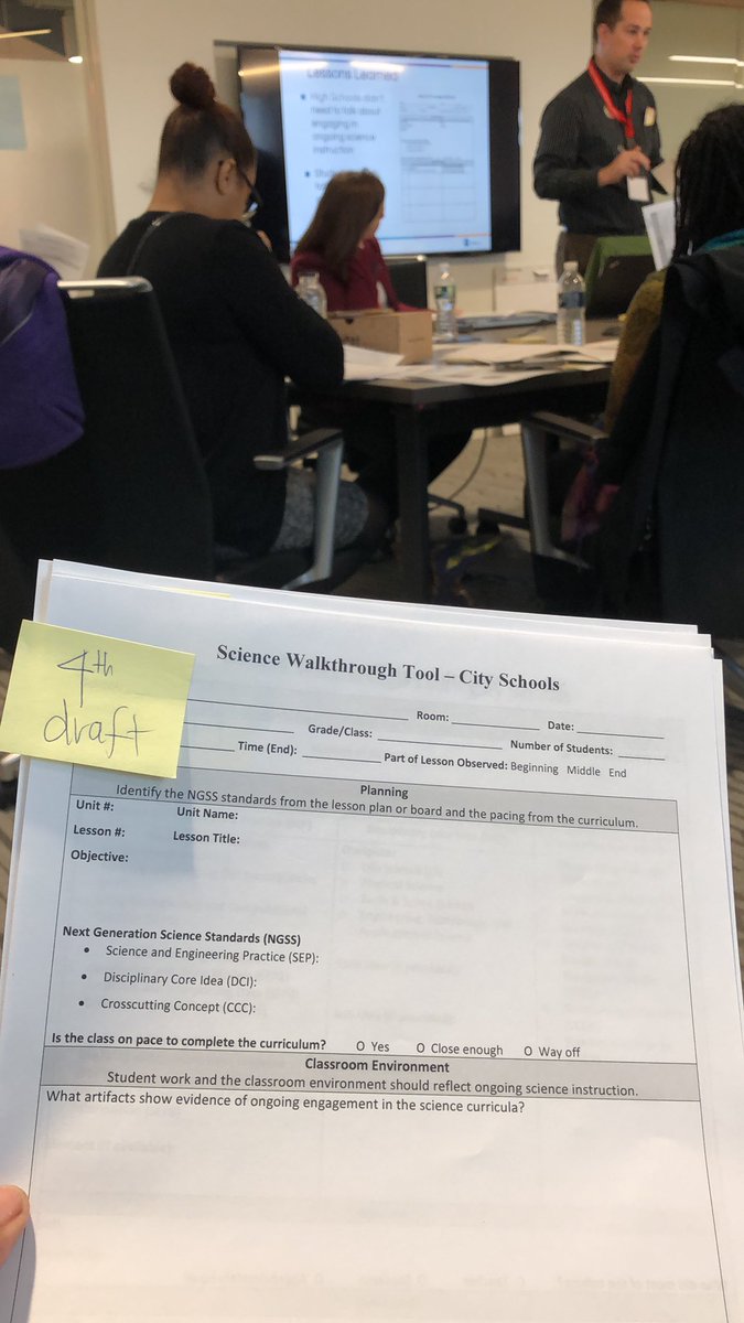 Itsmorethanmath's tweet image. We are currently looking at walkthrough tools! This is by far the BEST session I have attended at @OSSEDC it is essential that we remain intentional... instructional leaders are essential! #itsmorethanmath  #dcngss