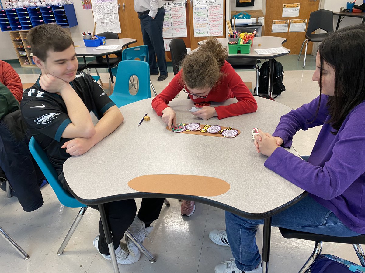 HornbacksView's tweet image. This Sunday is #Hoagies4Hope. We practiced making sandwiches in Work Readiness and talked about creating an assembly line.