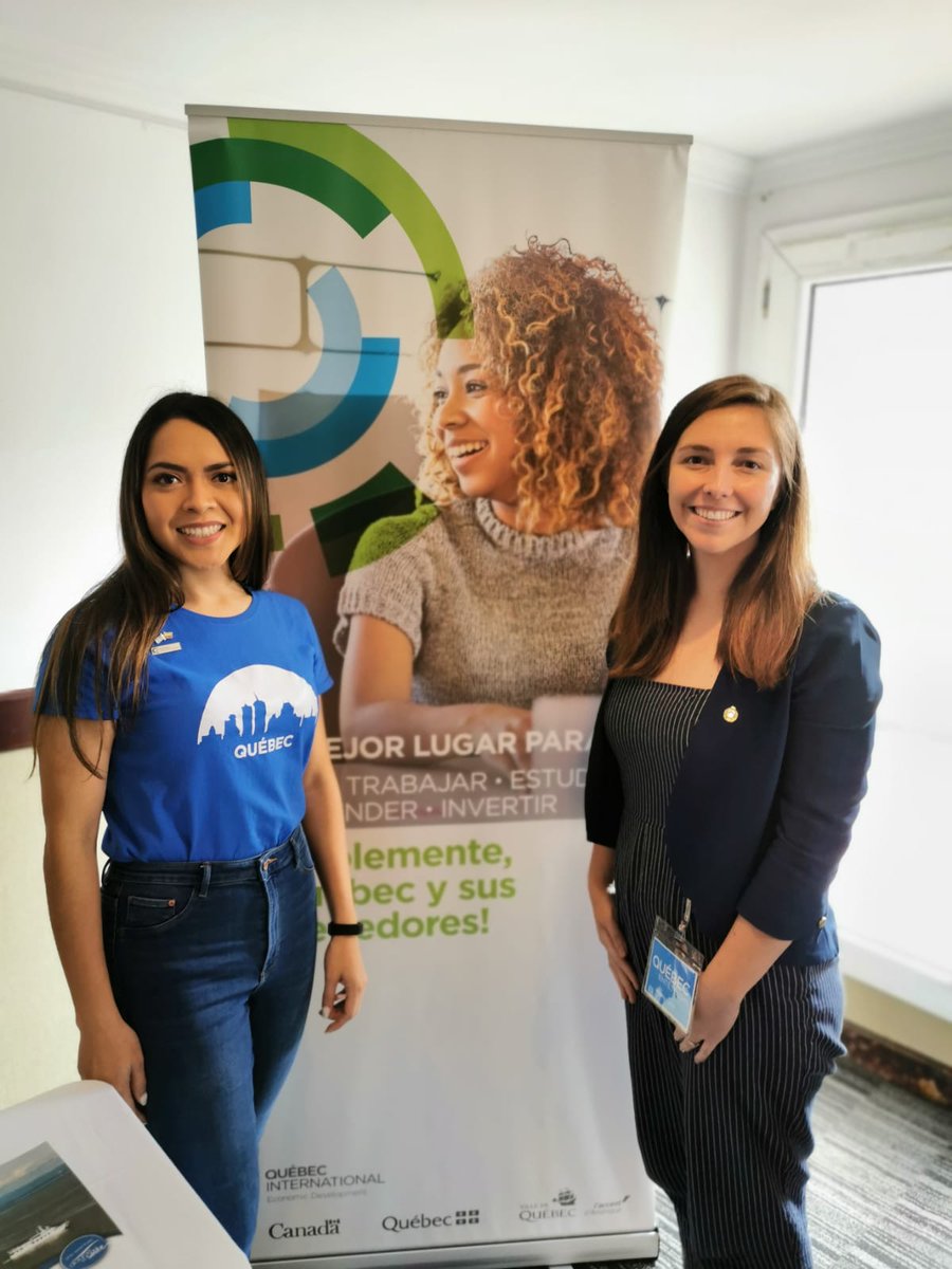 quebecentete's tweet photo. ¡Estamos muy contentos de haber sido parte de la primera edición de las “Journées Québec Bogotá" el fin de semana pasado!
¡Agradecemos a los candidatos, empresas y patrocinadores presentes! #QuebecRecrute https://t.co/600nghAkQh