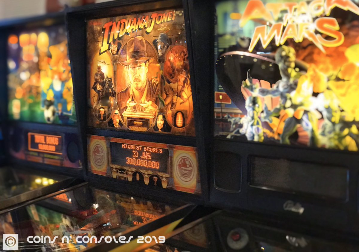 CoinsNConsoles's tweet photo. Monday? Pinball!! What are your favorite tables? โช๏ธ๐ฅ
#Pinball #Arcade #RetroGaming #VideoGames #GamersUnite #BallyMidway #Sega #WilliamsElectronics #Gottlieb #DataEast #Capcom #SternPinball #IndianaJones #StarTrek #StarTrekPicard https://t.co/FyERY4bksJ