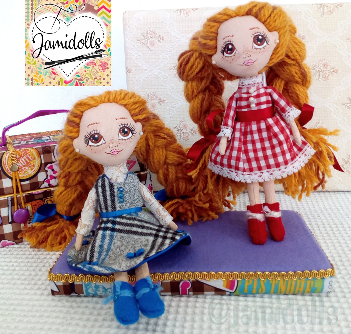 jamidolls's tweet photo. Modelos únicos. Viene con ropitas y accesorios especiales, hecho todo a mano.
Pídela por inbox o en https://t.co/lDL4mlbYOG

#muñeca #jamidolls #jamidoll #peru #hechoamano #regalo #doll #love #amor #limaperu #you #tu #yo #teamo https://t.co/GpDW4fvDu7