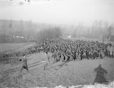 ThisDayInWWI's tweet photo. Jan 27 1918 "A sword display in a Chinese labour camp in Crecy Forest" January 27 1918 by #DavidMcLellan
Production date
1918-01-27
IWM (Q 8514), IWM (Q 8515), IWM (Q 8516)
#swordDisplay #ChineseLabourCamp #CrecyForest #ChineseInWWI #WWI #WW1 #ChineseLabourerse #BehindEnemyLines https://t.co/usCnyaT0D7