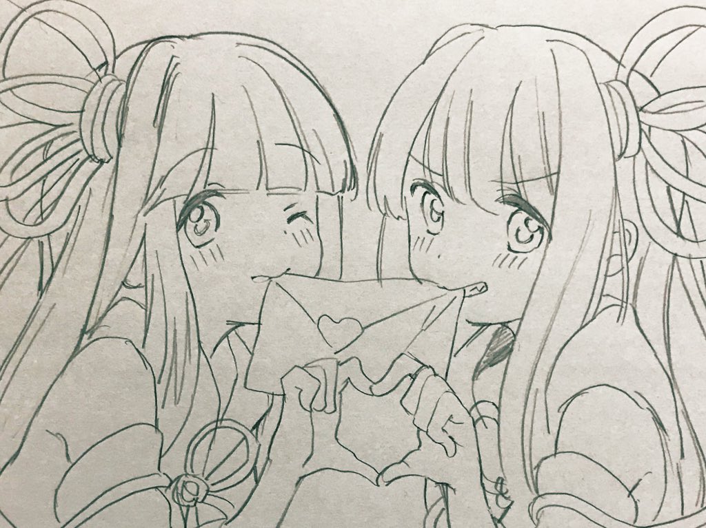 カメラロールにて発掘されたアナログしたがきだ 