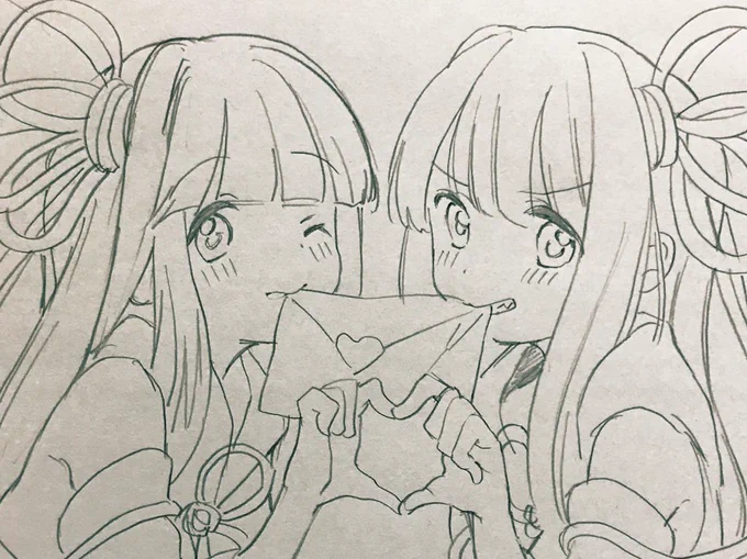カメラロールにて発掘されたアナログしたがきだ 