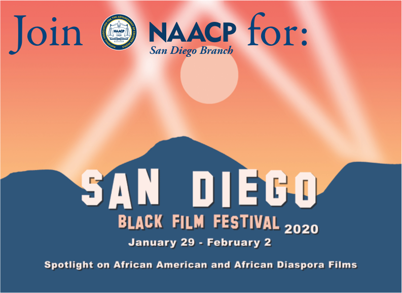SanDiegoNAACP's tweet photo. NAACP San Diego Branch Nights Out at the Movies https://t.co/mY2EBBgKx5 Discount! Meet Reena, daughter of Medgar Evers. See great films. Meet filmmakers and actors. Support the NAACP while you do it! HURRY! Offer ends Tuesday night!
#SDBFF #naacpsd #naacp #movies #film https://t.co/ZlAtm9sfm7