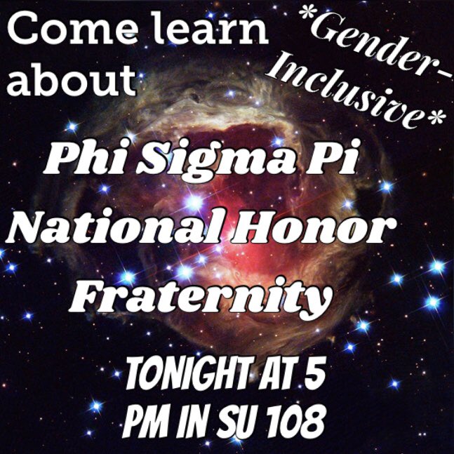 PhiSigmaPiNKU's tweet photo. We’re a gender-inclusive honor fraternity founded on the ideals of scholarship, leadership, and fellowship. RSVP at https://t.co/6Gs9YmKXLP #pspep https://t.co/YsAsJeOBPA