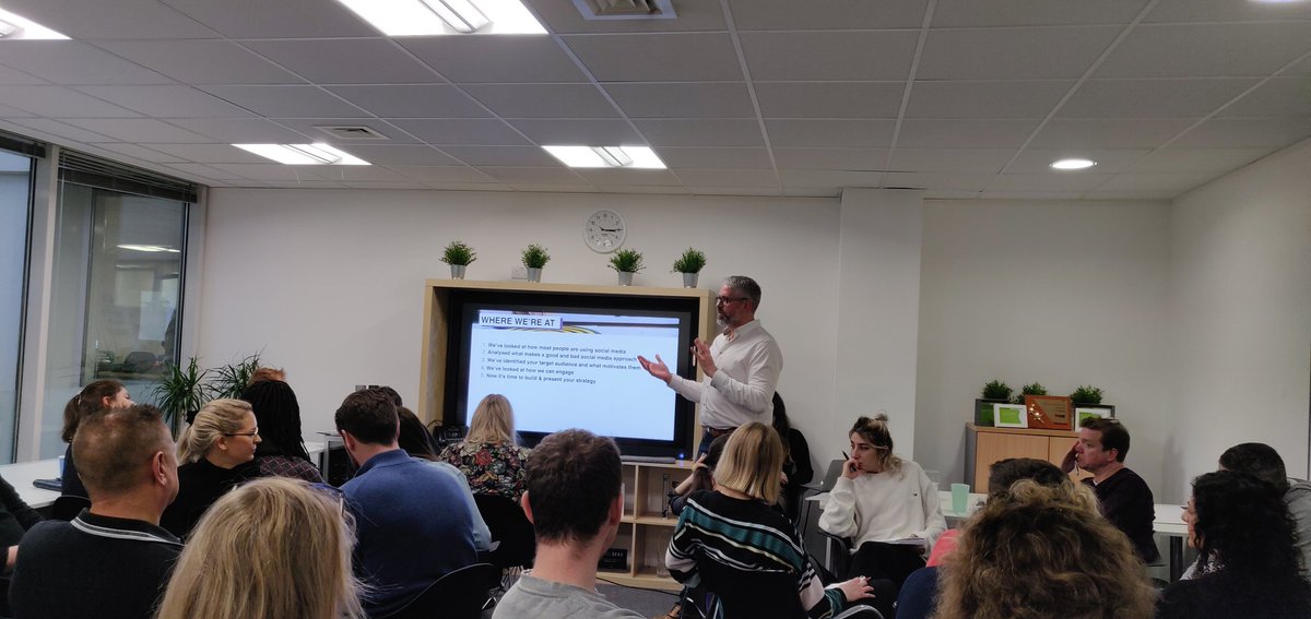 Our favourite Jackson Clark of  <a href="/PatchMedia/">Patch</a> giving everyone at <a href="/MashMediaLtd/">Mash Media</a> <a href="/EventCareerLive/">Event Careers Live</a> <a href="/IntlConfex/">International Confex</a> <a href="/Conference_News/">Conference_News</a> <a href="/ExhibitionNews/">Exhibition News</a> a masterclass at being a social media guru #training #patchmedia #socialmediatraining #eventprofs #jackogod #socialmediastrategy