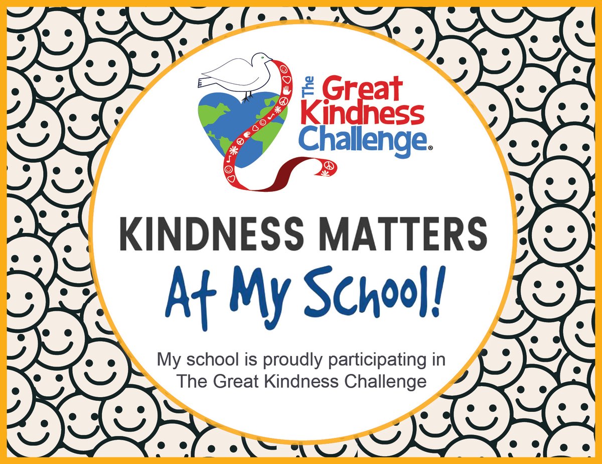 The Great Kindness Challenge is ON! @WalkerEagles are one of the 27,656 schools in 115 countries that are participating in the 2020 Great Kindness Challenge.  @sdschools #KindnessMatters #SDCounselors