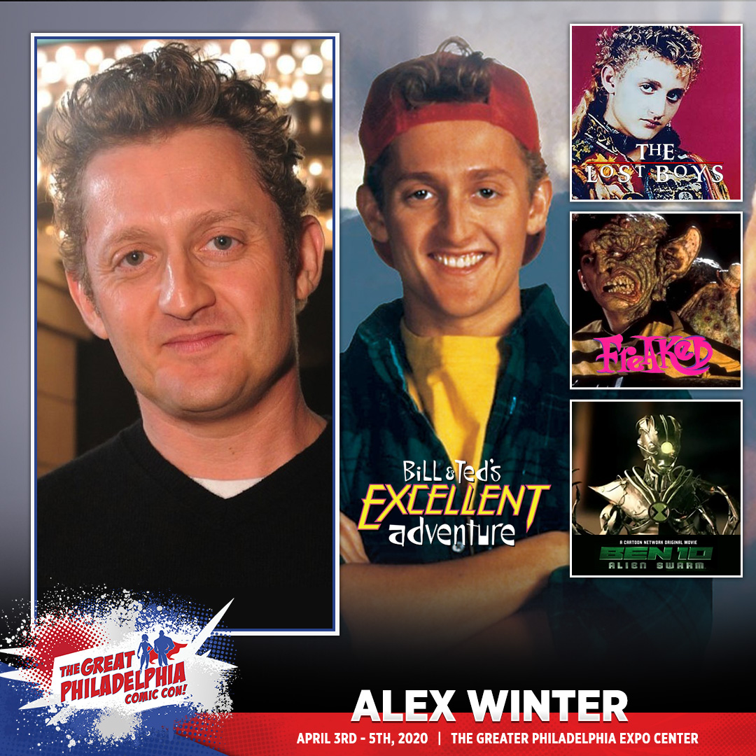 Are you ready for a "Most Excellent!" Weekend?!  Don't miss out on your chance to meet @Winter this April at The Great Philadelphia Comic Con!
Get Tickets &amp; More Info - bit.ly/PhillyCon