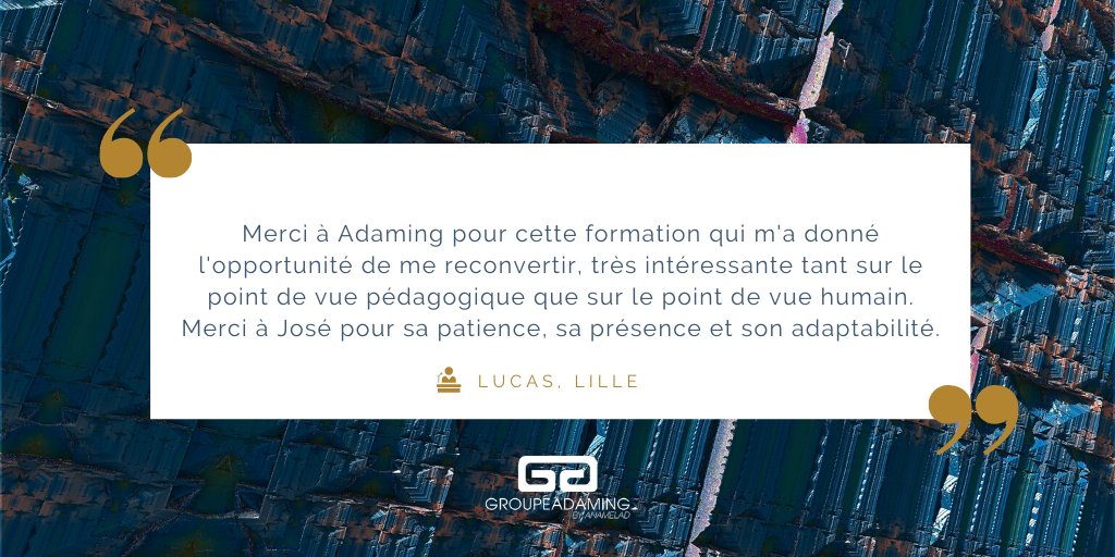 Rejoignez un secteur en pleine expansion ! 
Le numérique est l’une des activités qui recrute le plus📈.
Profitez de cette opportunité pour changer de métier et transformer votre carrière !
#Osezlenumérique avec Adaming 👩‍💻👨‍💻
#numerique #bigdata