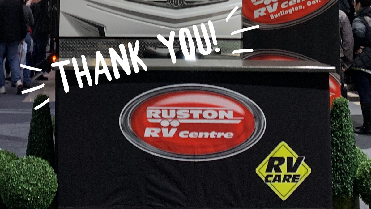 rustonrv's tweet photo. We’re grateful so many new &amp; past customers, friends, family and neighbours stopped by at the local RV Show. Such a great vibe.⭐️It’s clear, everyone is excited for the upcoming camping season. Thanks for making us a part of your weekend. @HamiltonRVexpo https://t.co/zf49BDuw9Z