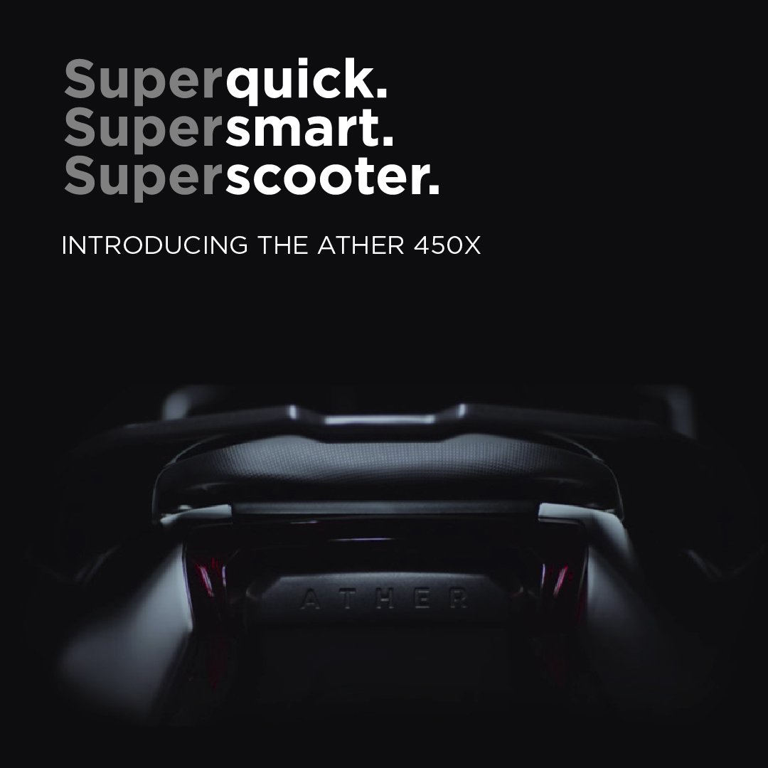 #Ather450X unveiling 28.01.2020 at 11 am.
Want a front row seat? Set a reminder for the live stream: bit.ly/450xlstw
