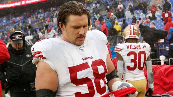 PressPassSports's tweet photo. A stunning death, Tech fans were classy, and @SuperBowl week. Today’s🎙looks at the death of Kobe, @TexasTechMBB falling in OT, and Bushland grad and @49ers C Weston Richburg visits with us about the @SuperBowl, their offense and HC Kyle Shanahan. 
https://t.co/LSih7fQd66 https://t.co/slJ7HRvE1H