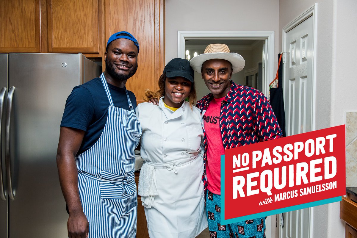 TheTobiSmith's tweet photo. Catch us TONIGHT 8:00PM CST on PBS with @MarcusCooks on this amazing Houston episode of #NoPassportRequired #TwoThirtyFourKitchen https://t.co/gXeR1TEHxZ