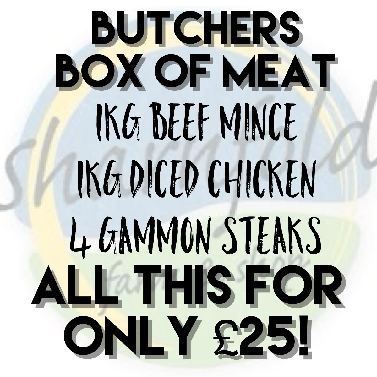 Check out this weeks offer in our Butchery department! Contact us by Friday for collection on Saturday or Sunday!