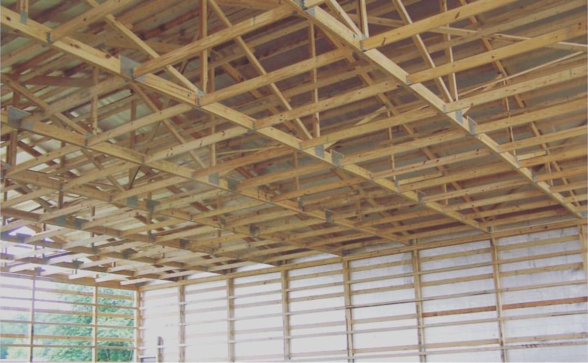 inc_blitz's tweet photo. We could stare at this picture for days. It’s not just a solid structure, it’s the repetition of form that’s so beautiful.
.
.
.
.
#buildwithblitz #blitzbuilders #polebarn #postframe #construction https://t.co/6YdUpxFNOJ