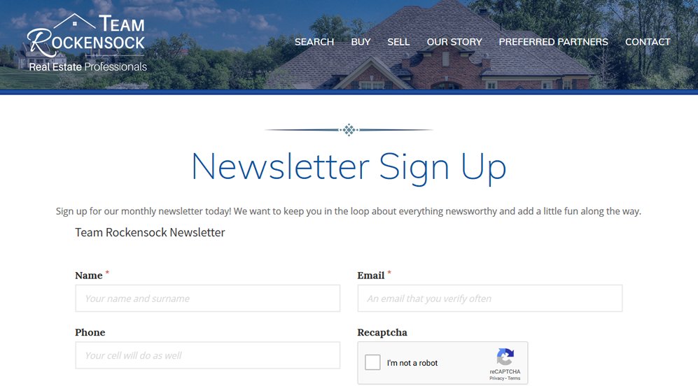 Have you signed up for our monthly newsletter yet? Our February issue will be coming out soon and you don't want to miss it! It's quick and easy to sign up. 👇

teamrockensock.com/newsletter/