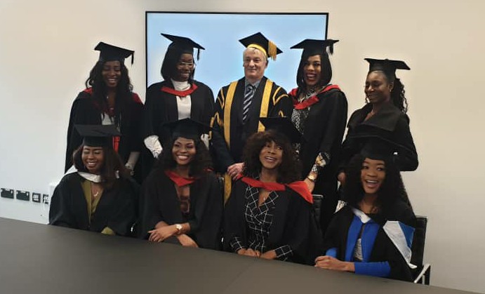 Belemaoil_NG's tweet photo. Promise Fulfilled. 
Graduation Ceremony for the First Batch of  the #RiversStateAt50 Golden Jubillee #NNPCBelemaoilJV Foreign Scholarship Beneficiaries trained at the University of Northampton, UK. https://t.co/hqmsUnlh4T