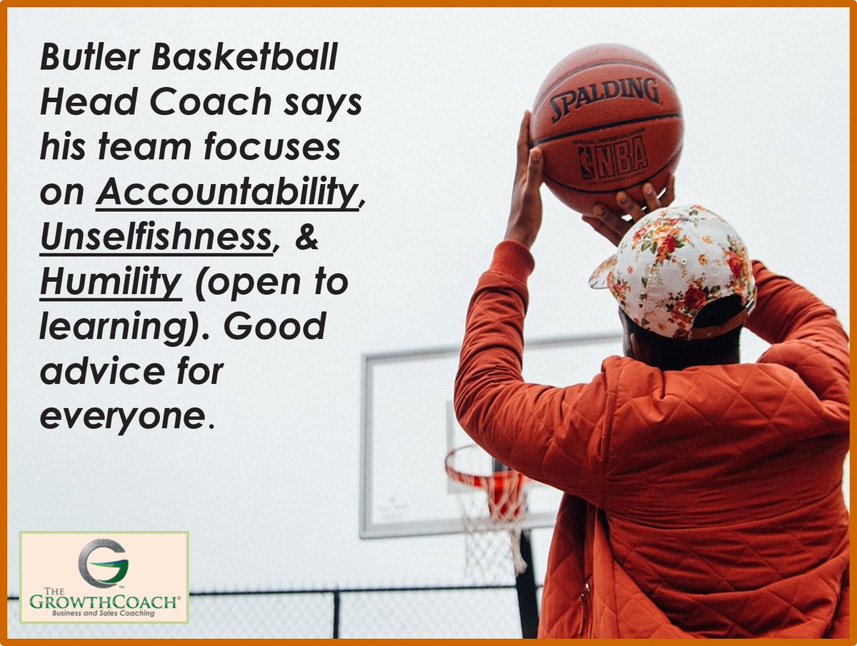 You should have the same attitude and so should your team.