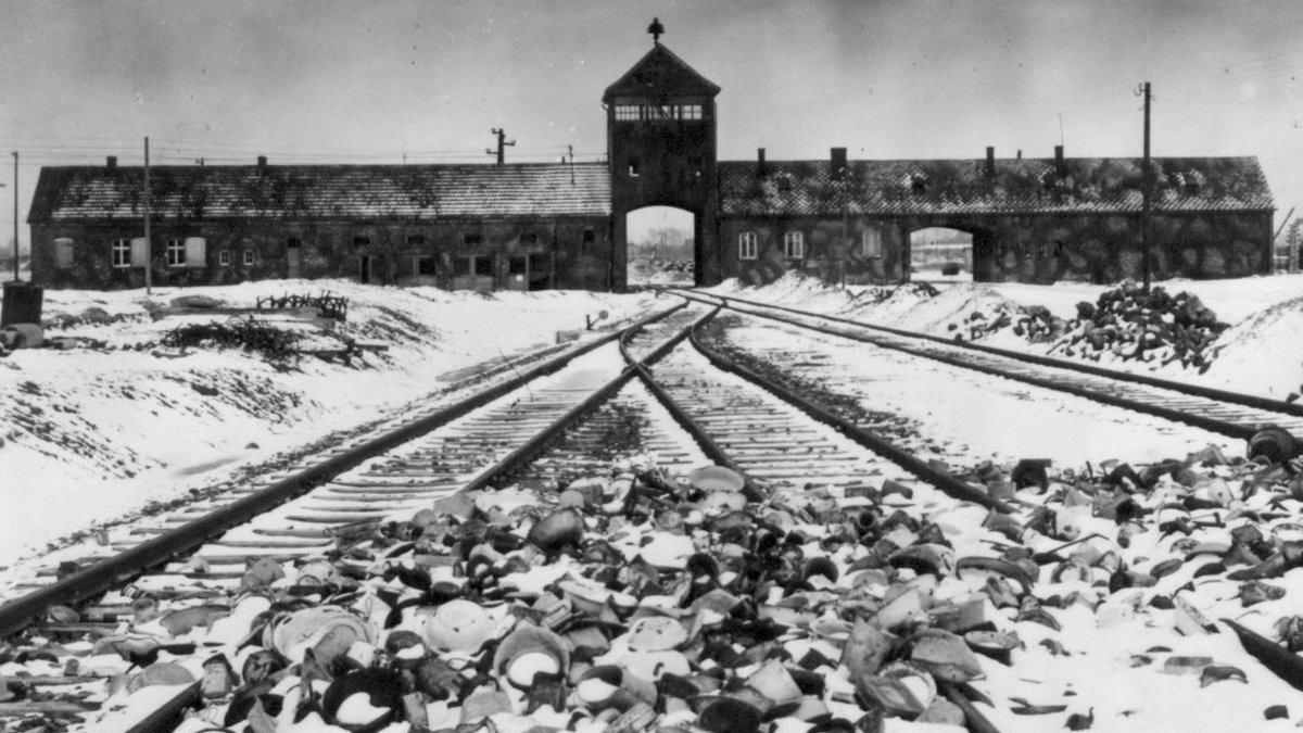 HenGeneral's tweet photo. "No hay palabras para expresar esta injuria, esta destrucción del hombre" 
#Auschwitz75 #Auschwitz #AuschwitzLiberation #auschwitzbirkenau https://t.co/Lt8wQvOJ16