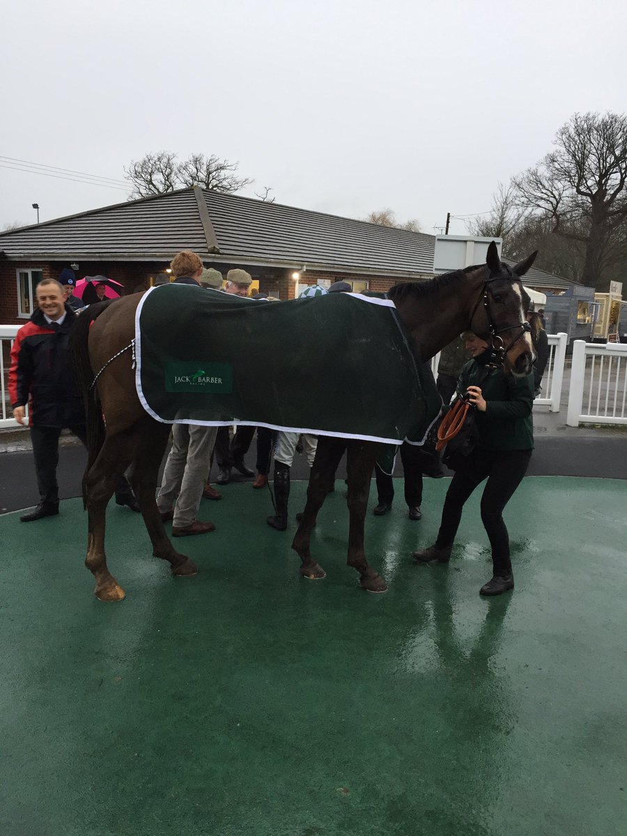 Ask The Weatherman is the winner of the <a href="/HairyDogBrewery/">Hairy Dog Brewery</a> Handicap Chase. Trained by <a href="/JBarberRacing/">Jack Barber Racing</a> and ridden by Ben Jones