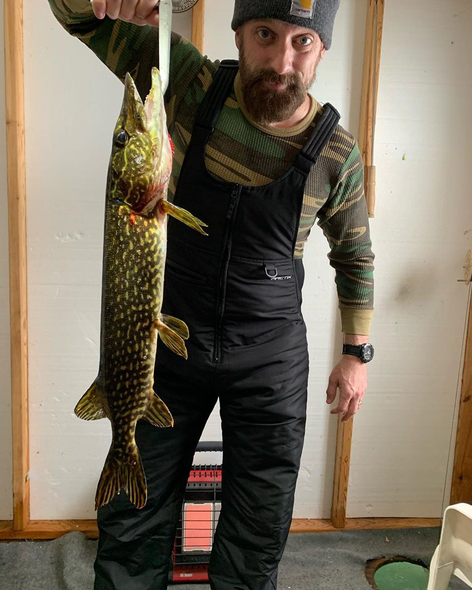 KeiferComedy's tweet photo. A little ice fishing with dad this week. #nisswaminnesota https://t.co/OF9KSunYTm