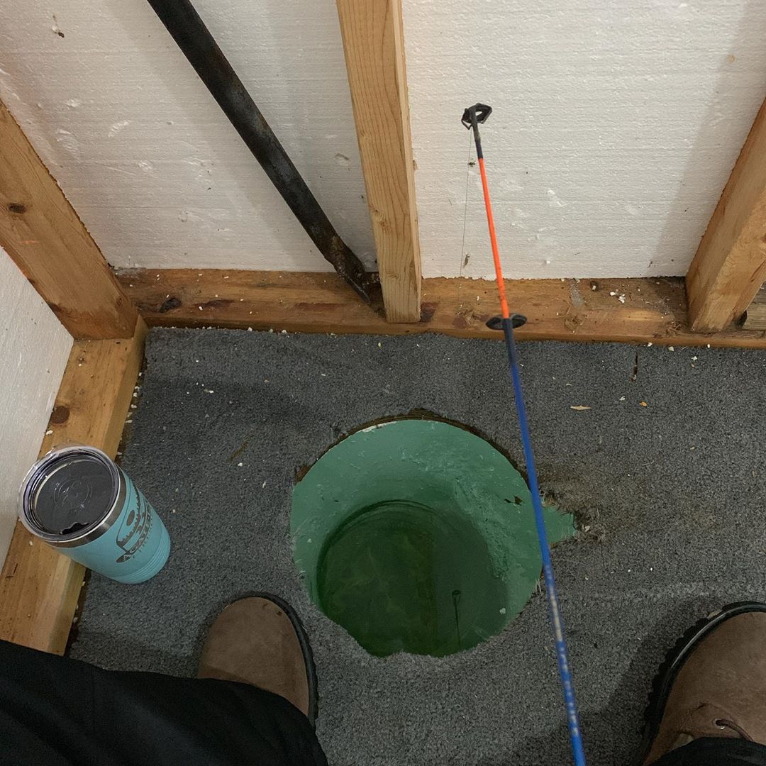 KeiferComedy's tweet photo. A little ice fishing with dad this week. #nisswaminnesota https://t.co/OF9KSunYTm