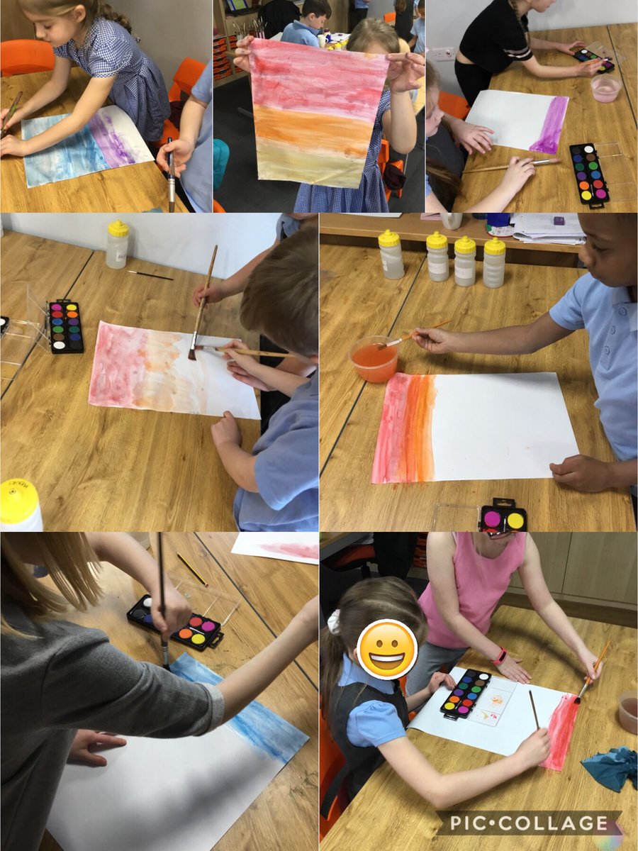StStephens_Bury's tweet photo. Today, Year 3 have been experimenting with colour mixing and blending using water colours. 🎨🖌 #gettingarty #blendingbuddies #artist #weloveststephens #colourful #blending #watercolor #painting #welovelearning #learningisfun https://t.co/kvZtzCDNtr