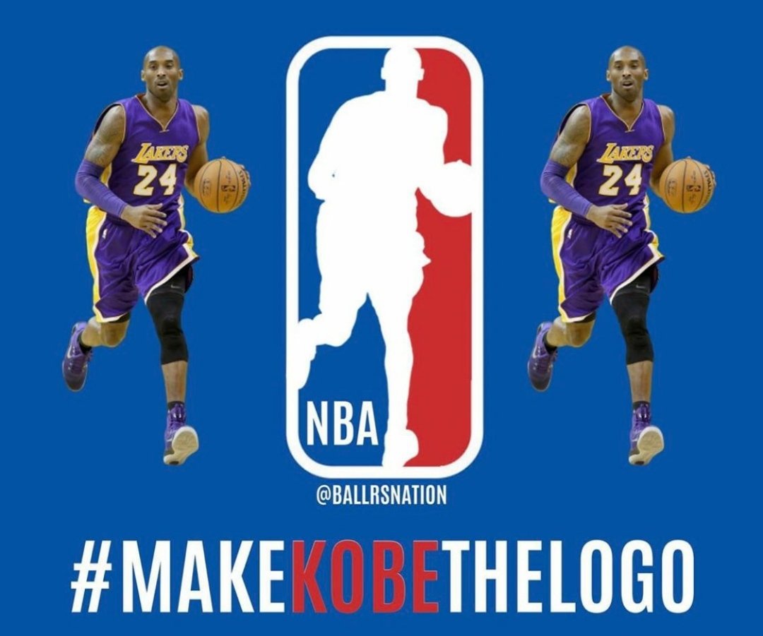 mariachiarafra's tweet photo. In 1969 the current NBA logo was approved. The image recalls a picture of Jerry West, ex player of Los Lakers. There is now a campaign promoting the change of the logo image. #MakeKobeTheLogo
@NBA https://t.co/gZWtdHPxDZ