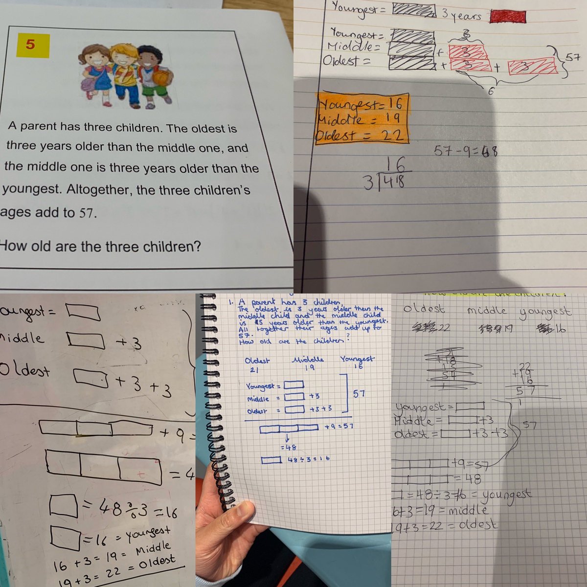 CottinghamAmber's tweet photo. I used a couple of the questions from @Mathematical_A magazine with my year 7s and they really enjoyed them. #thinkmathematically #problemsolving https://t.co/ueCuTeT7Lg