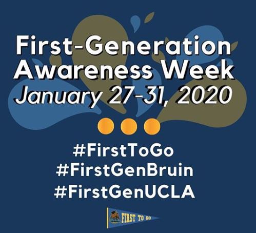 UCLA_Alumni's tweet image. This week, @UCLA celebrates First-Gen Awareness Week, honoring #Bruins who were the first in their family to attend/graduate from college. Were you a first gen college student? Learn more and join the First Gen Alumni Network: ow.ly/Pv2i50y4A0l. #FirstToGo #FirstGenUCLA