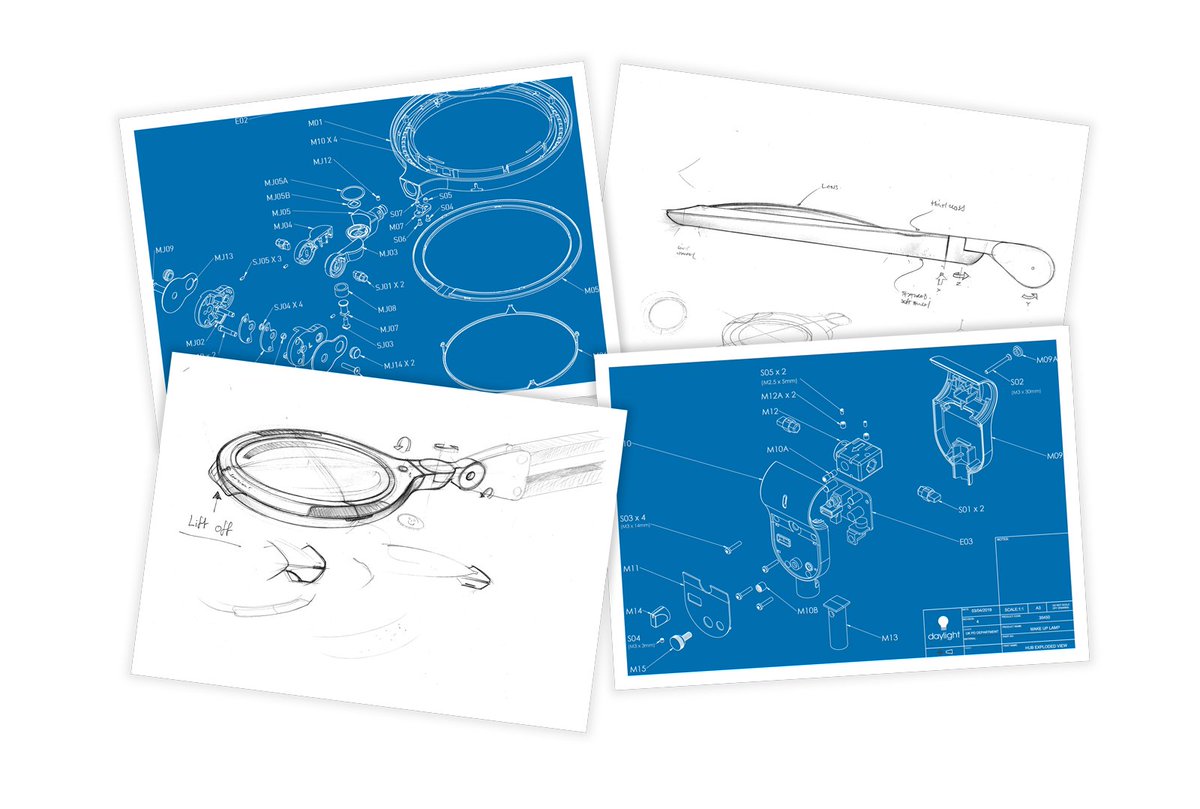 We're passionate about creating beautifully designed products that fulfil the needs of our customers. Our Head Designer &amp; his team take products from concept sketch, through prototyping and to production to deliver the perfect product. Read more: daylightcompany.com/product-design
#design