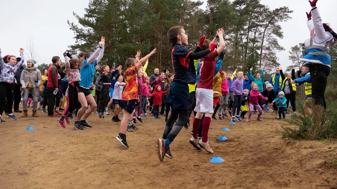 We were all jumping for joy that Alyson joined us for her first ever Run Director stint this Sunday!! To make it even more special, we had over 100 juniors for the first time since we started in May 2019... lots to celebrate at Hogmoor Inclosure!! 

#loveparkrun #volunteering