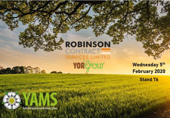 RCS_Yorkshire's tweet photo. Just over a week to go till 
@YAMSYORK

Be sure to stop by stand T6 to have a chat and a cup of tea with your Area Manager about your #Biosolids needs

#YAMS2020 https://t.co/y9Zw4blntl