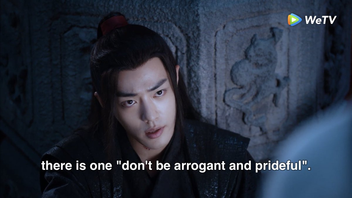 wei wuxian shows such disregard for the lan sect rules and yet recites them perfectly whenever he needs to defend lwj.