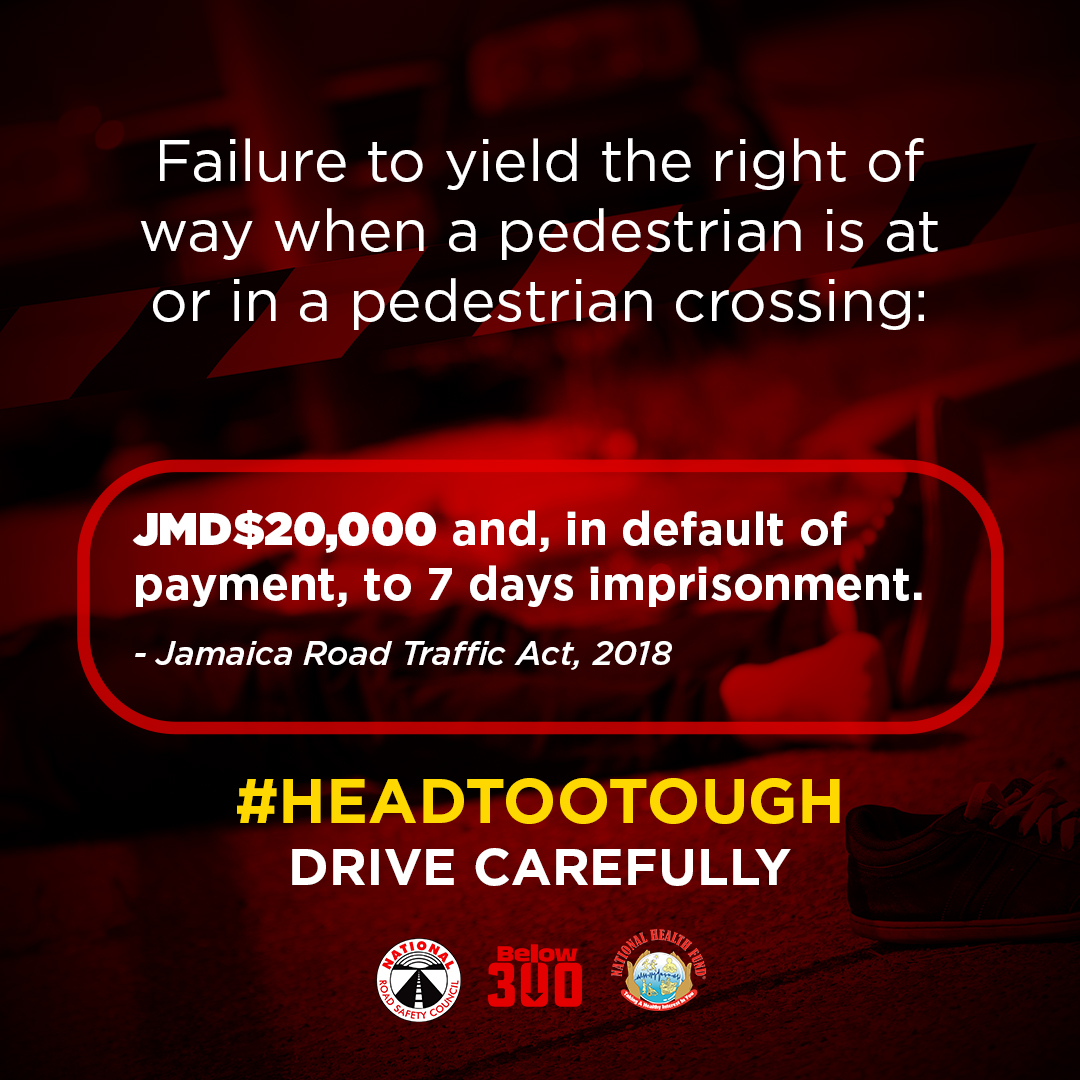 below300ja's tweet photo. Pay attention to your surroundings, or the consequences will COST you!

Reckless driving is expensive.
#HeadTooTough #RoadSafety is a must, so drive carefully! https://t.co/4hoOAprYyI