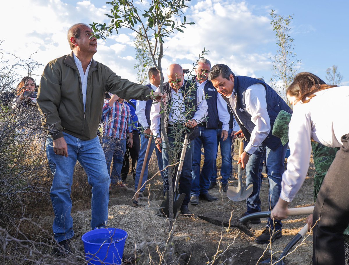 fgcabezadevaca's tweet photo. En el marco del Día Mundial de la Educación Ambiental, conmemorado ayer, y en seguimiento a las políticas del @gobtam en materia de sustentabilidad, mitigación y adaptación al cambio climático, llevamos a cabo la reforestación del Parque Estatal "El Refugio", en #CdVictoria. https://t.co/Rxc1HiK1n1