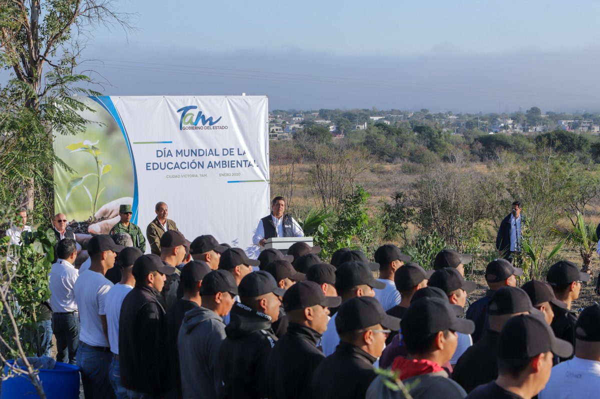 fgcabezadevaca's tweet photo. En el marco del Día Mundial de la Educación Ambiental, conmemorado ayer, y en seguimiento a las políticas del @gobtam en materia de sustentabilidad, mitigación y adaptación al cambio climático, llevamos a cabo la reforestación del Parque Estatal "El Refugio", en #CdVictoria. https://t.co/Rxc1HiK1n1