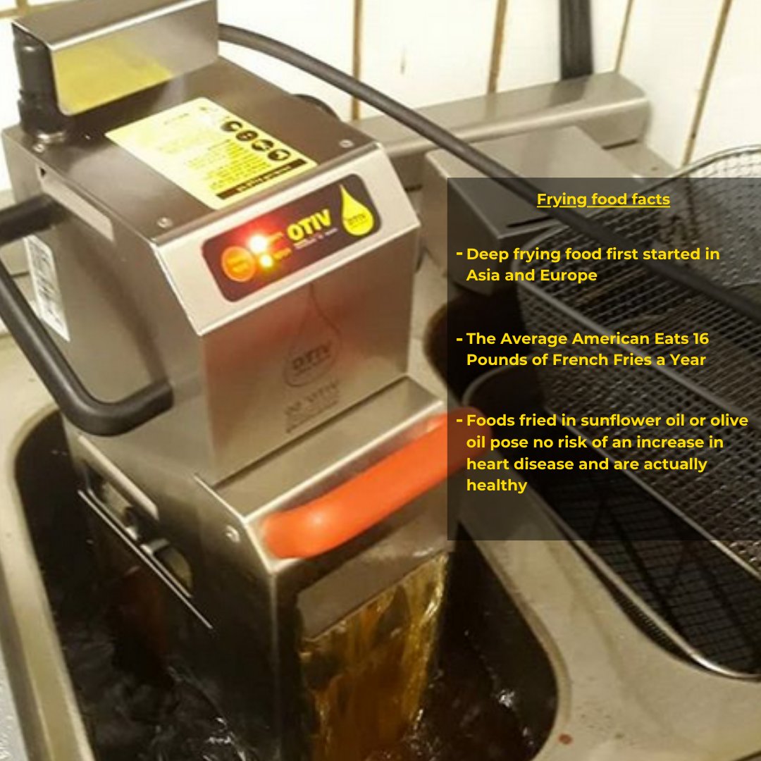 VITO_fryfilter's tweet photo. Some fried food facts for you!

#vitofryfilter #vitofilter #vito #frying #deepfryer #healthyfood #kitcheequipment #savemoney #oilcost #savings #facts #fryingfood https://t.co/oJskg5WZg5