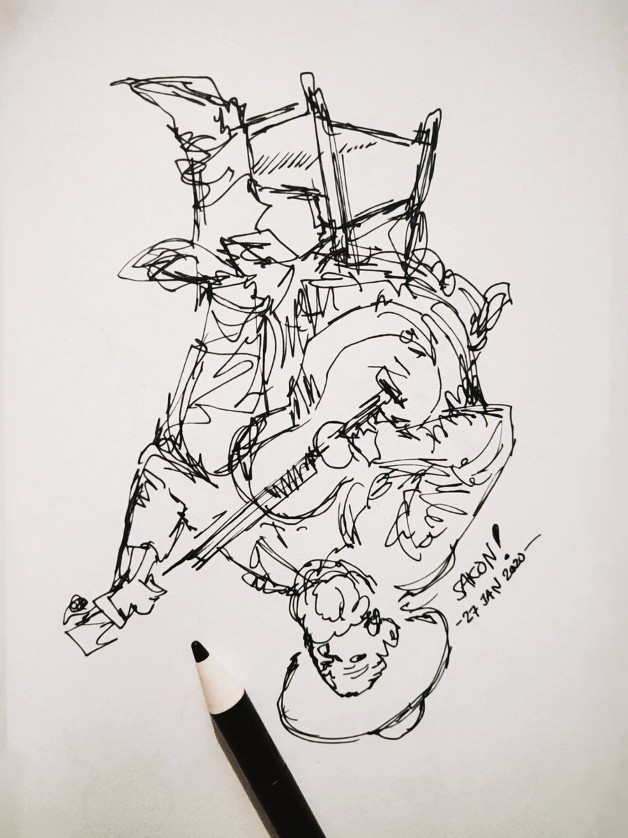 so I try this #FlipChallange I found on drawing web I googling 

since I'm looking adventurous of course I did it lol!
and holy shit I can tell that's really refreshing, thank you for confusing my brain 😂 