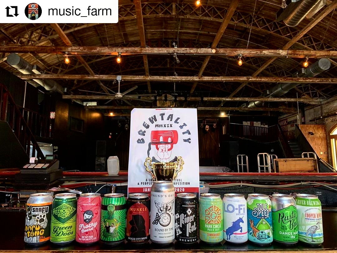 eobrewingco's tweet photo. From this photo, you can tell we were up against some stiff competition in this year's #brewtality. After the votes were tallied, our boys took home the trophy. You can find our beer @music_farm for the next year!
#goodcompany https://t.co/RxuJLLF5pO