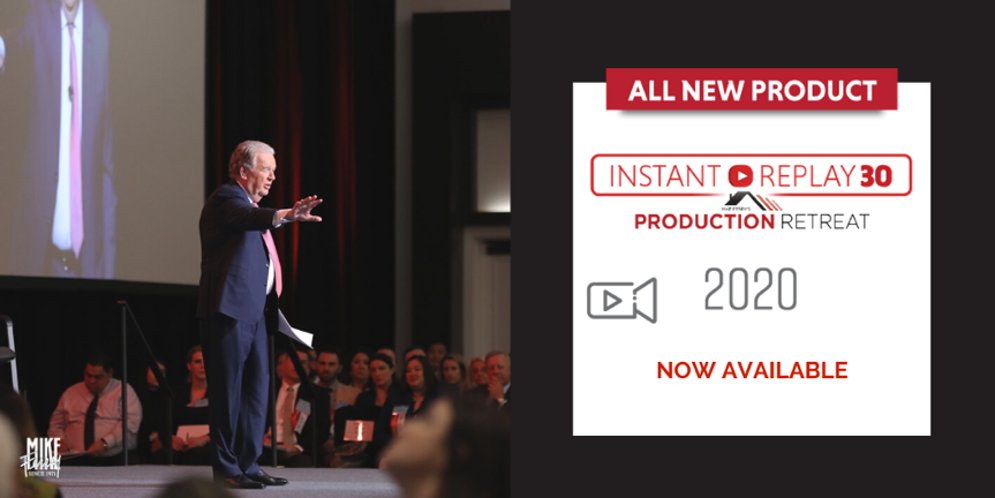 MikeFerryOrg's tweet photo. Re-live your Production Retreat experience! Get an unlimited stream from all 3 days of the event with our Instant Replay 30.🙂
Only available from January 31st to February 29th, 2020. #IR30
Watch now: https://t.co/hIYhVSvg4P https://t.co/4jwlOXXF4c