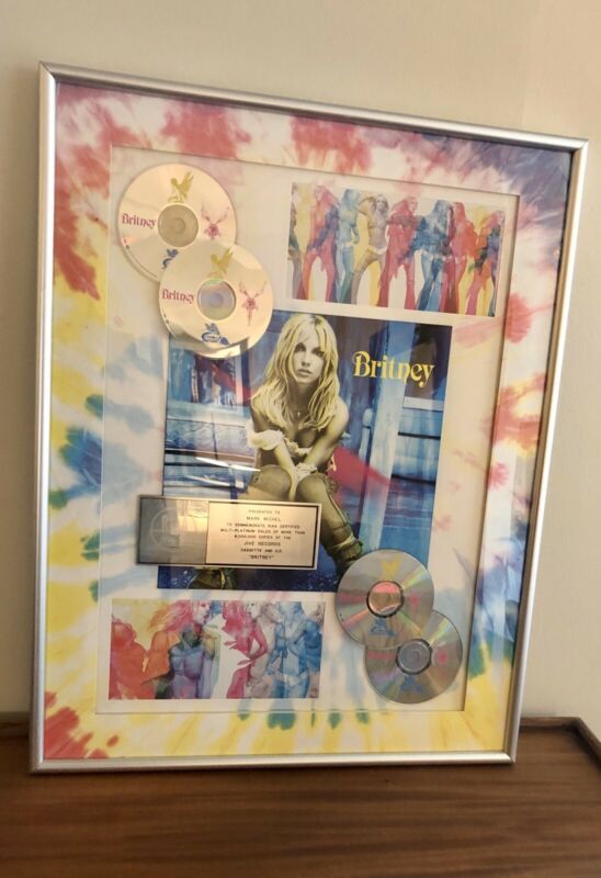 Rock Artefacts On Twitter Britney Spears Britney 4x Platinum Album Award Riaa Https T Co 366zsk6d4r