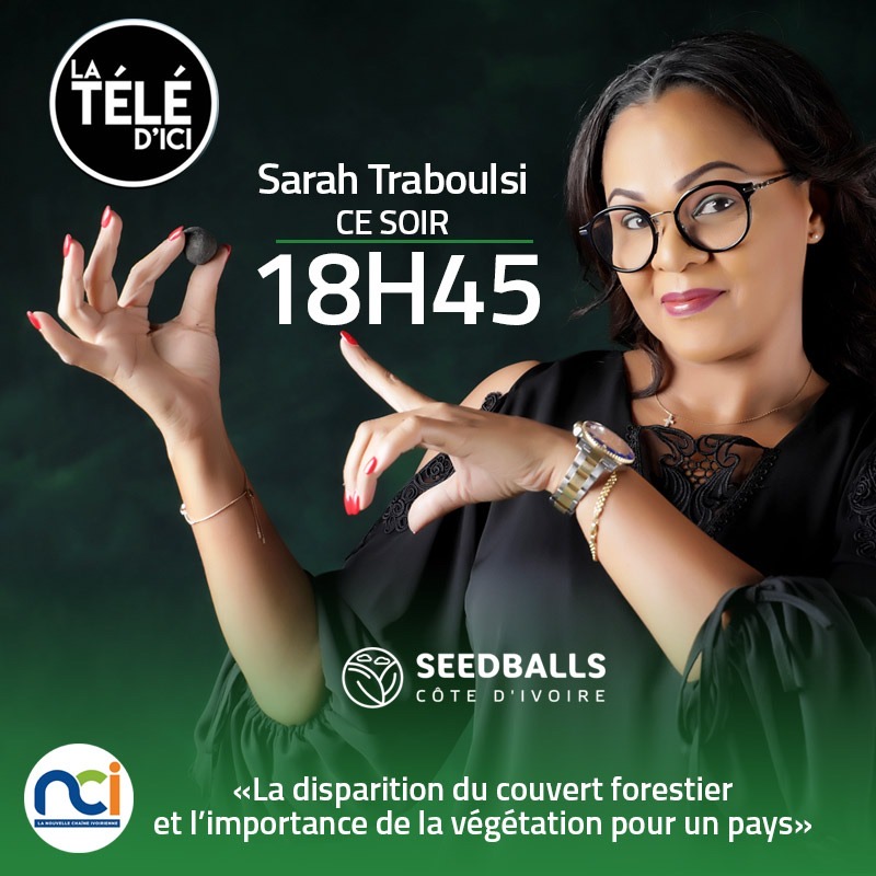 SeedballsCI's tweet photo. À suivre sur NCI à 18h45 #PlanteTaForêt #BringBackOurTrees #GreenRévolution #OnEstDéjaNés https://t.co/W5knwDIwsb