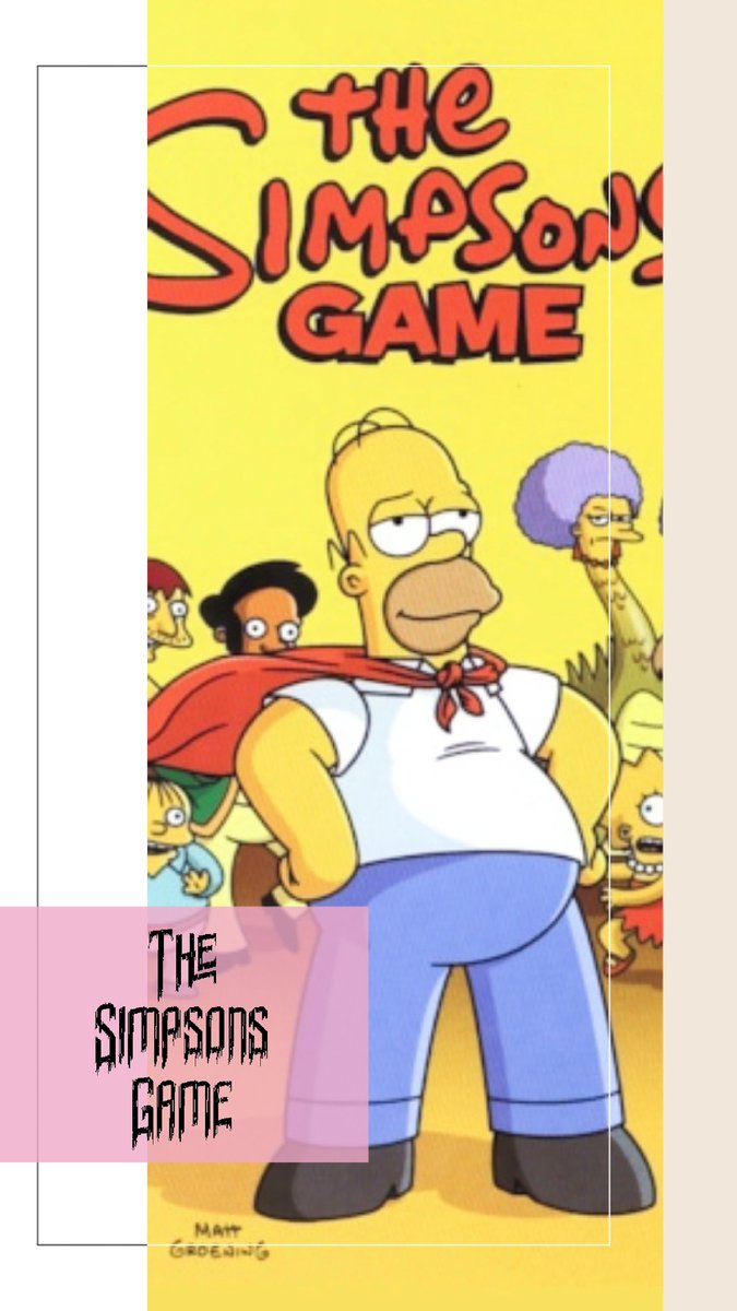 Game #12 complete; The Simpsons Game I remember this being a lot better than it was. I still found it enjoyable, but instead of wanting to find all the collectables, I found myself rushing through it wanting to get to the next level.Nevermind. Glad it's gone from my back log.